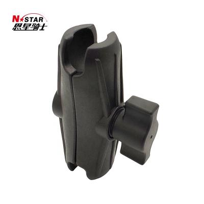 China Composite Material N-STAR Double Spline Arm Racing Motorcycle Mobile Phone Holder Fixed Clamp Joint Accessories for sale