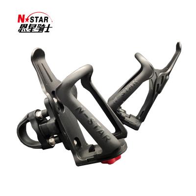 China N-STAR Motorcycle Water Bottle Holder Fixed Mount Nylon Plastic Bicycle Water Bottle Holder N-STAR Adjustable Height Cup Holder for sale