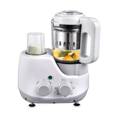 China 2018 intelligent automatic micro controlled new good quality multifunctional baby food glass processor with two motors for sale