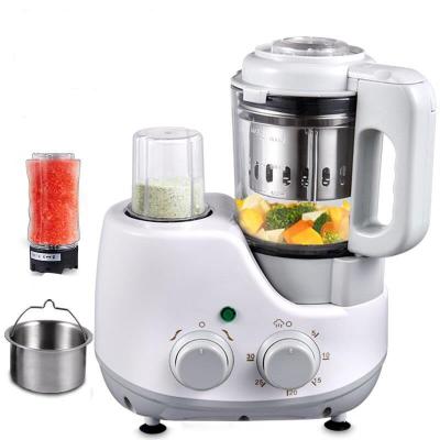 China Intelligent automatic micro-controlled promotion automatic multi-function baby food glass maker with two motors for sale