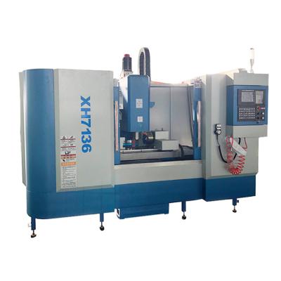 China General Machinery Processing XK7136 Vertical CNC Machining Center Price With 4 Axis for sale