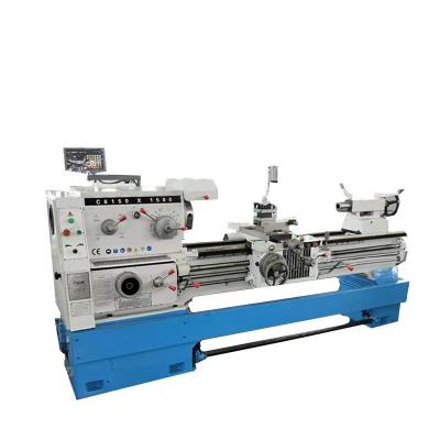 China Factory Tornos Para Hot Selling Conventional Manual Metal Gap Bed Lathe Machine for sale