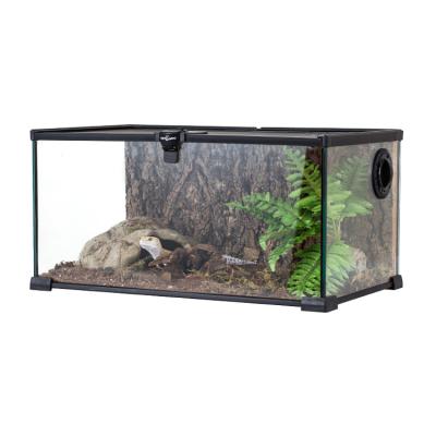 China REPTIZOO Viable 10.4 Gallon 39.4 L Black Mini Reptile Terrarium Crested Gecko Tank Lizard Tank for sale