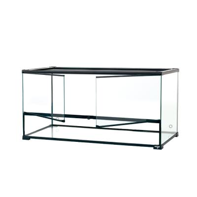 China REPTIZOO Viable 85.6 Gallon 324 L Paludarium Desktop Horizontal Amphibious Tank Mini Greenhouse Reptile Habitat Glass Greenhouses for sale