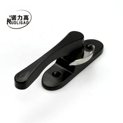 China High Quality Durable Aluminum Window Latch Aluminum Sliding Window Crescent Lock for sale