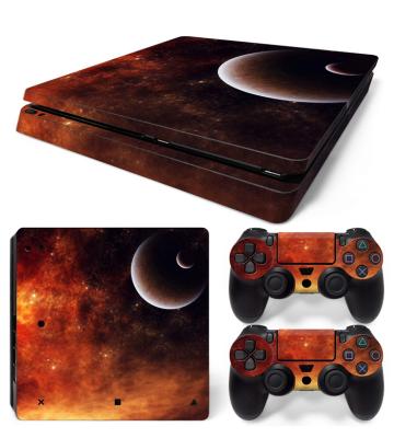 China Fashion New For PS4 Slim Decorative Decal For PS4 Slim Console For Playstation 4 Slim Skin for sale