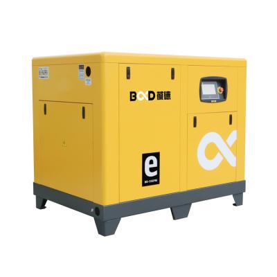 China BD-55EPM 55W Lubricated Permanent Magnet Frequency Inverter Screw Air Compressor for sale