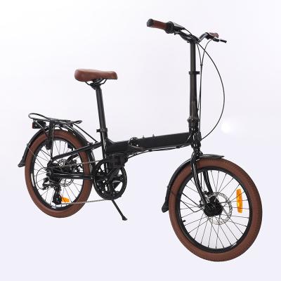 China Avasta Folding Folding Bicycle 20 Inch Aluminum Alloy Shimano 7 Speed ​​Folding Bike for sale