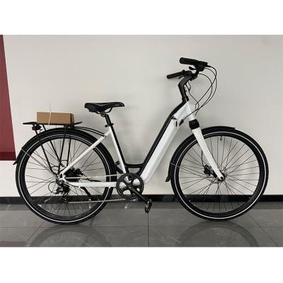 China New 36V 250W City Bike 2021 Model External City Ebike 8 Speed for sale