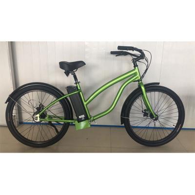 China Aluminum Alloy 36V 350W Single Speed ​​Range Cruiser Electric Bikes for sale