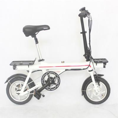 China 12 Inch Mini E-Bike Formable Alloy Frame Mini Full And Forking Electric Bicycle for sale