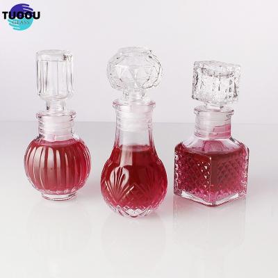 China Leak proof Hot sale wine bottle Fruit Water 6oz 50ml Small Glass Wine Bottle with high quality for sale