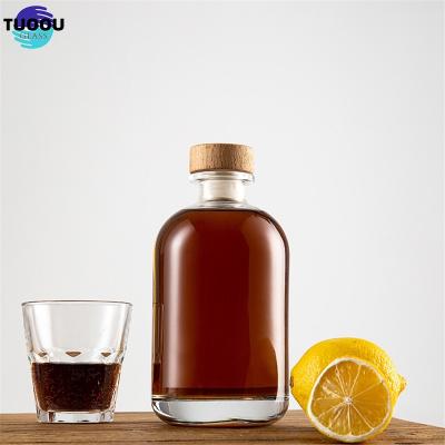 China Drinks

 Wine container wholesale 200ml 500ml 750ml Empty Vodka Gin Rum Alcohol Coffee Glass With Cork Liquor Whiskey Bottle Wine Bottles for sale