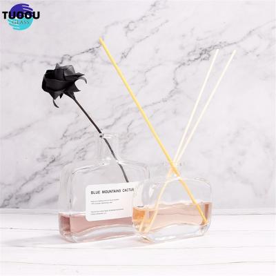 China Aromatherapy diffusion bottle Hot sale glass bottle Glass Perfume Reed Diffuser Bottle Aromatherapy Bottles for sale