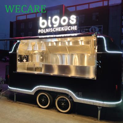 China Vegetable Processing Plant WECARE CE Customized Color Mobile Food Trailer Food Trucks For Sale for sale