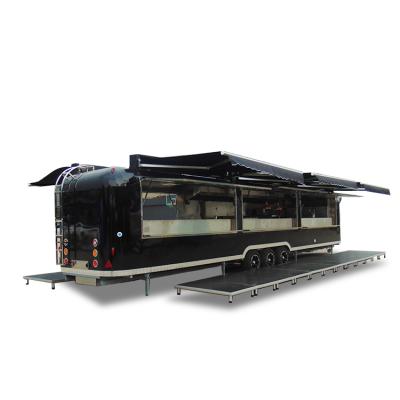 China WECARE Hotels Factory Price Popular Good Quality Mobile Fast Food Kitchen Trailer for sale