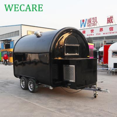 China Easy Operate WECARE CE Mobile Food Cart Kiosk Food Truck Food Trailer for sale