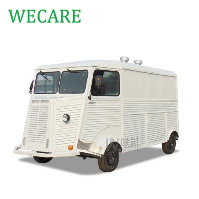 China WECARE Commercial Food Truck Catering Electrics , Electric Drive Mobile Kitchen Vehicle Food Truck for sale