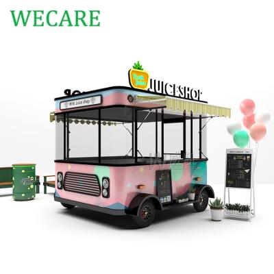 China WECARE processing plant mobile electric food trailer ice cream food vegetable truck for sale vintage food truck for sale