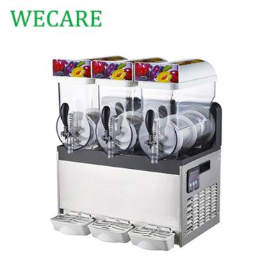 China Beverage Shops WECARE CE Approved Three Tank Slush Ice Machine Commercial for sale