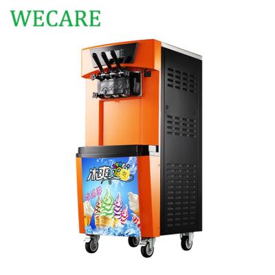 China Snack Factory WECARE Mini Home Use Soft Ice Cream Machine To Make Ice Cream for sale