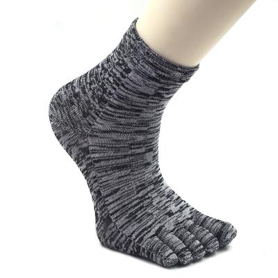 China QUICK DRY socks custom sports five toe socks gym crew five finger custom toe socks for sale