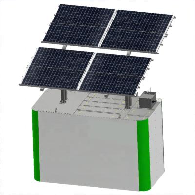 China Fábrica ODM 20m3/d Energía solar Equipo de tratamiento de aguas residuales industriales Digestor de aguas residuales de alta eficiencia en venta