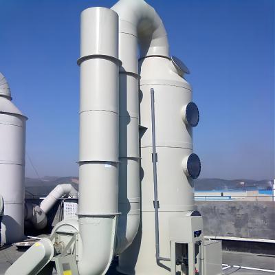 China Chemische Gasabsorptionsturm Pp 3500 mm Höhe 200 kg Für die Abgasreinigung zu verkaufen