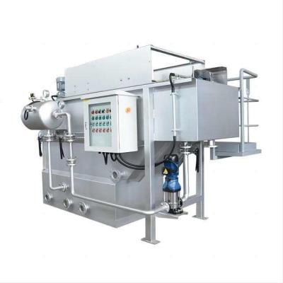 China Sistema de tratamiento de agua DAF de 5000L/H para aguas residuales, flotación de aire disuelto Equipo DAF en venta