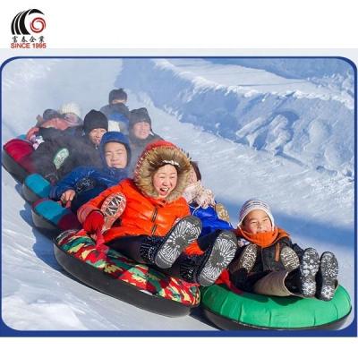 China Winter Butyl Chinese Fun Games Supplier Inflatable Rubber Snow Tube Adult for sale