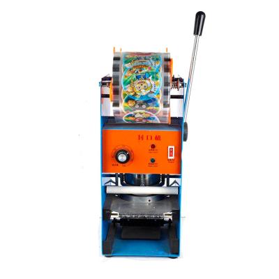 中国 2020 New High Platform Food Hand Press Semi-automatic Plastic Cup Sealer Machine 販売のため