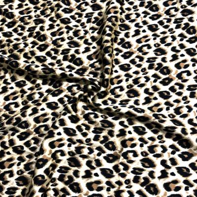 China China Factory Direct 100 Polyester Shrink-Resistant Super Microfiber Fabric Animal Print For Garment, Sofa, Shoes, for sale