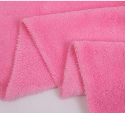 China 2021 New Product 100 Anti-Static Polyester Flannel Fleece Recycled Fabric for sale