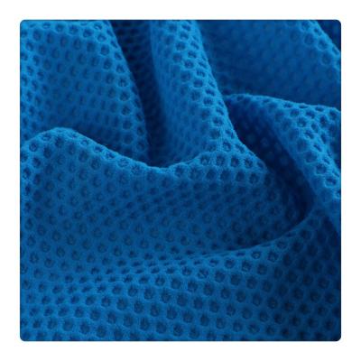 China Soft 100% Polyester Raincoat Recycled Eco-friendly Waterproof Coating Mesh Fabric For Swimwear for sale