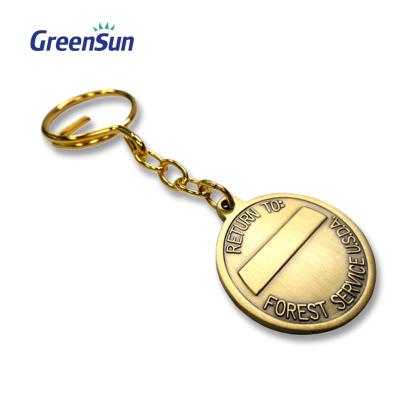 China Wholesale Custom Coin Holder Trolley Euro Gift Metal Souvenir/Promotion/Key Chain,Token Coin Keyring for sale