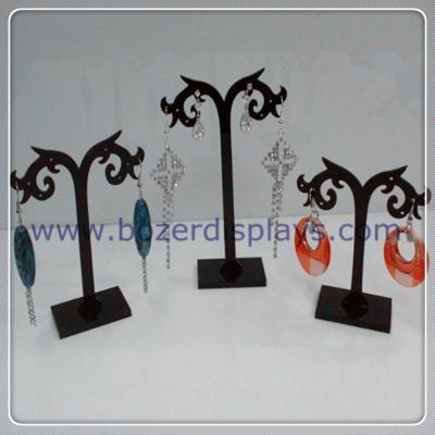 China Free Shipping Wholesale Earring Acrylic Jewelry Display Stand Holder 12set lot for sale