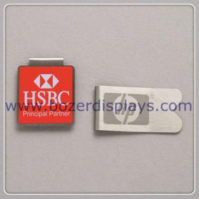 China Silk Printing Metal Paper Clip/Good Quality Metal Clip for sale