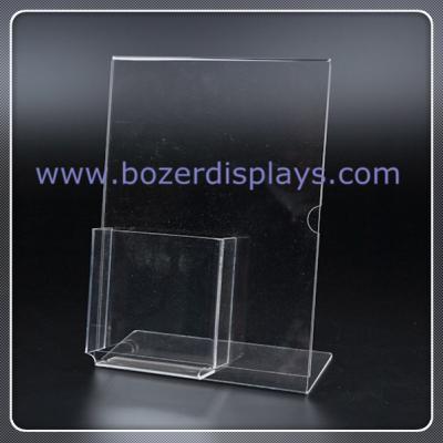 China Acrylic Business Card Holders/Superior Image Sign Holder direct from Manufacture for sale