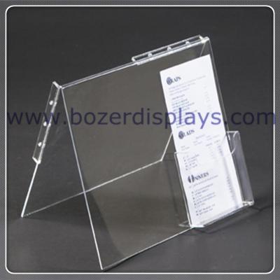 China High transparent Acrlic Portable Literature Display for sale