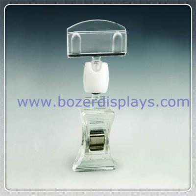 China Plastic Sign Clips-Displays Tickets and Signs for sale