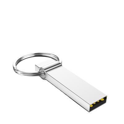 China 128GB Memory Stick USB Flash Drive Waterproof Ultra High Speed ​​Metal Thumb Drive With Key Chain Design for sale