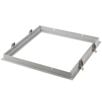 China Modern Good Quality Recessed Mount 2x2ft LED Panel Light Bracket Aluminum Panel Frame for sale