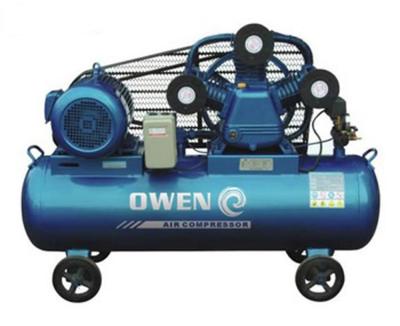 China Lubricated 0.9/8 7.5KW Compressor 10HP Belt Driven Air Compressor for sale