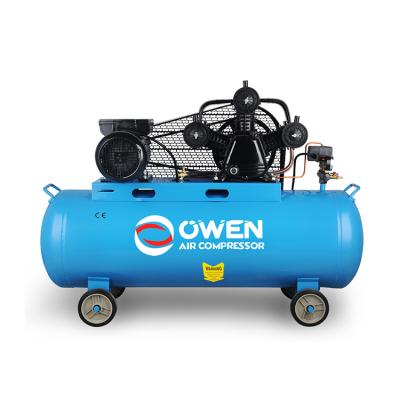 China Owen Professional Lubricated 3Hp 4 Hp Belt Driven Air Compressor Paint Air Compressor Machine Price 3Hp for sale