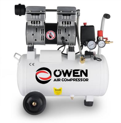 China Long Life 50Ltr 50L Oilless Air Compressor 50Ltr 50L Oilless Quiet Quiet Dental Quiet Silent Electric Electric Air Compressor for sale