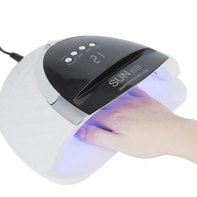 China New Style LED Nail Gel Light Gel Nail Polish Curing UV Lamp For Nail Polish Nail Dryer With Phone Holder for sale