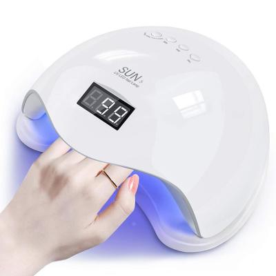 China Wireless Smart LED Nail Gel Curing LED Gel Nail Polish Curing UV Dryer For Nail Salon 48W for sale