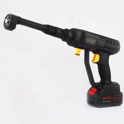 China China-chic New Factory 280W 25bar Water Gun Lithium Battery Car Washer Direct High Pressure Gun For Auto Wash for sale