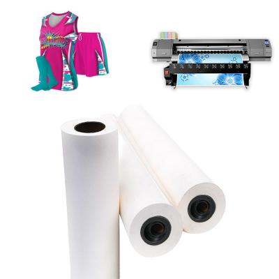 China Textiles 100gsm 36 inch sublimation paper roll transfer paper sublimation with 3 inch core for sale