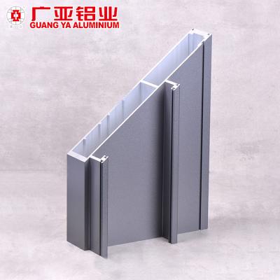 China Architectural Structural Exposed Curtain Wall Frame Anodized Profile , Aluminum Curtain Wall Frame For Glazing System for sale